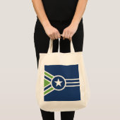 Flagge von Jackson, Tennessee Tragetasche (Vorderseite (Produkt))