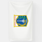Flagge von Jakarta (Stadt der indonesischen Haupts Banner (Vertikal)