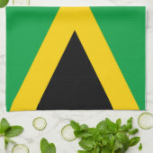 Flagge von Jamaika Handtuch (Gefaltet)