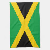 Flagge von Jamaika Handtuch (Vertikal)
