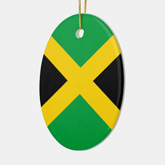 Flagge von Jamaika Keramik Ornament (Links)
