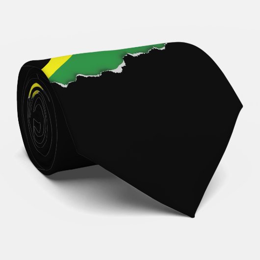 Flagge von Jamaika Krawatte (Gerollt)