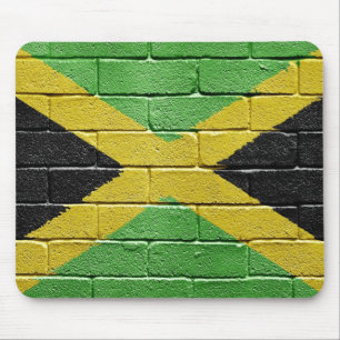Flagge von Jamaika Mousepad