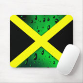 Flagge von Jamaika Mousepad (Mit Mouse)