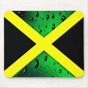 Flagge von Jamaika Mousepad