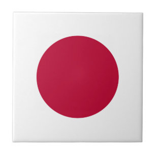 Japan Flagge Fliesen Zazzle De