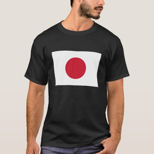 Flagge von Japan T-Shirt (Vorderseite)