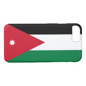 Flagge von Jordanien Case-Mate iPhone Hülle (Rückseite (Horizontal))