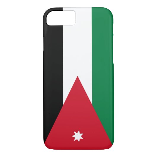 Flagge von Jordanien Case-Mate iPhone Hülle (Rückseite)
