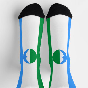 Flagge von Kabardino-Balkarien Socken