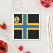 Flagge von Kaithness Napkins Serviette (Beispiel)