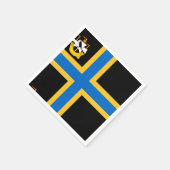 Flagge von Kaithness Napkins Serviette (Ecke)
