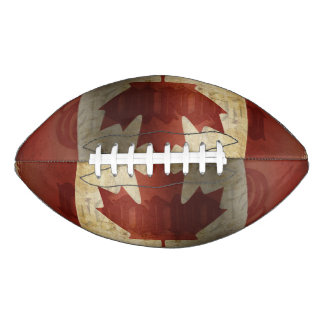 Flagge von Kanada / Grunge... Football