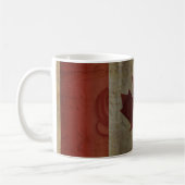 Flagge von Kanada / Grunge... Kaffeetasse (Links)