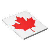 Flagge von Kanada Notizblock (angewinkelt)
