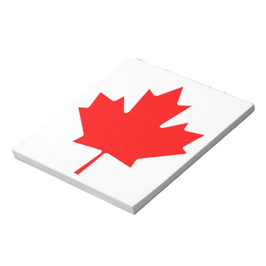 Flagge von Kanada Notizblock (Rotiert)