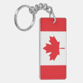 Flagge von Kanada Schlüsselanhänger (Vorderseite links)