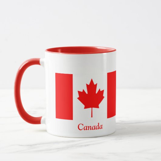 Flagge von Kanada Tasse (Links)