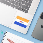 Flagge von KaNgwane, der Republik Südafrika Aufkleber (Laptop mit iPhone)