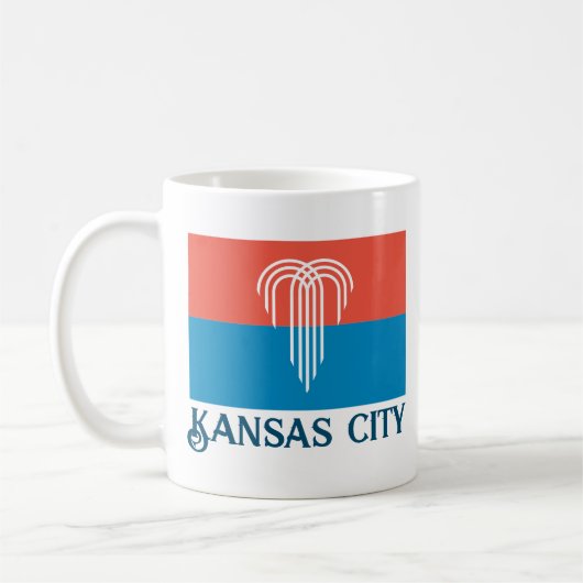 Flagge von Kansas City (2023), Missouri Kaffeetasse (Links)