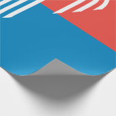 Flagge von Kansas City (Missouri) Geschenkpapier (Ecke)