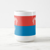 Flagge von Kansas City, Missouri Kaffeetasse (Mittel)