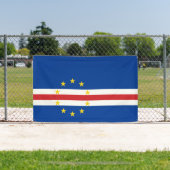 Flagge von Kap Verde Banner (InSitu)