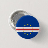 Flagge von Kap Verde Button (Vorne & Hinten)