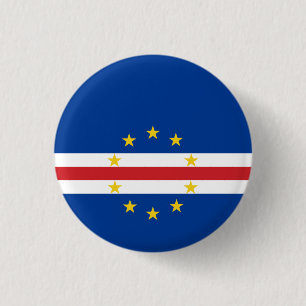 Flagge von Kap Verde Button