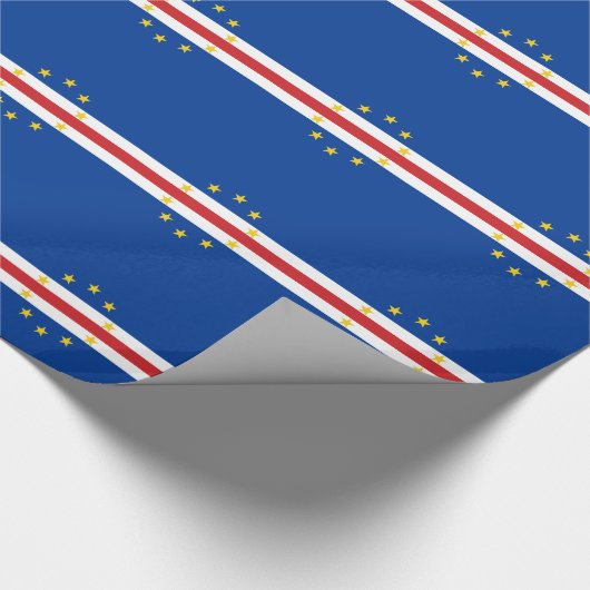 Flagge von Kap Verde Geschenkpapier (Ecke)