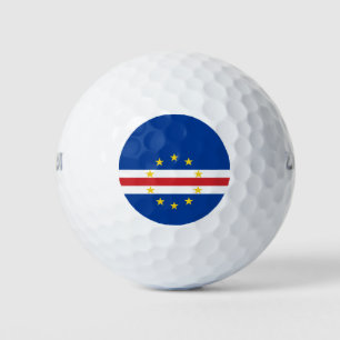 Flagge von Kap Verde Golfball