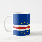 Flagge von Kap Verde Kaffeetasse (Links)
