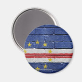 Flagge von Kap Verde Magnet (Vorderseite/Rückseite)