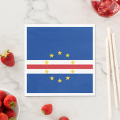 Flagge von Kap Verde Serviette (Beispiel)