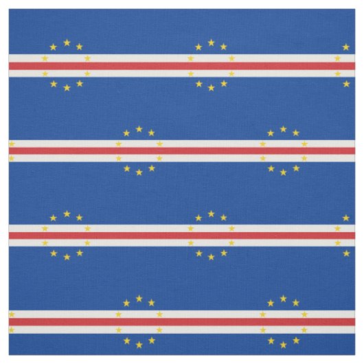 Flagge von Kap Verde Stoff (Muster)