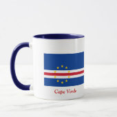 Flagge von Kap-Verde Tasse (Links)