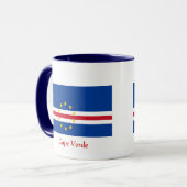 Flagge von Kap-Verde Tasse (Vorderseite Links)