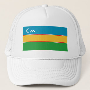 Flagge von Karakalpakstan Truckerkappe