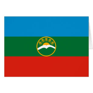 Flagge von Karatschai-Tscherkessien