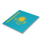 Flagge von Kasachstan Fliese (Seite)