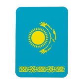 Flagge von Kasachstan Magnet (Vertikal)