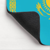Flagge von Kasachstan Mousepad (Ecke)