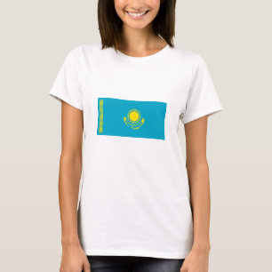 Flagge von Kasachstan T-Shirt
