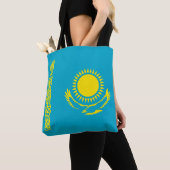 Flagge von Kasachstan Tasche (Von Nahem)