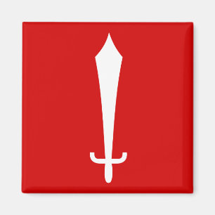 Flagge von Kathmandu, Nepal Magnet