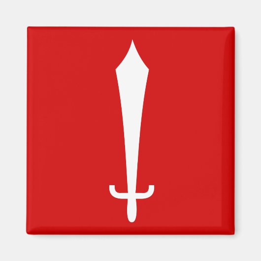 Flagge von Kathmandu, Nepal Magnet (Vorne)