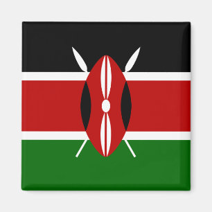 Flagge von Kenia Afrika Magnet