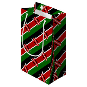 Flagge von Kenia Bendera ya Kenia Kleine Geschenktüte