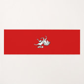 Flagge von Kent (englischer Landkreis) Yogamatte (Vorderseite (Horizontal))