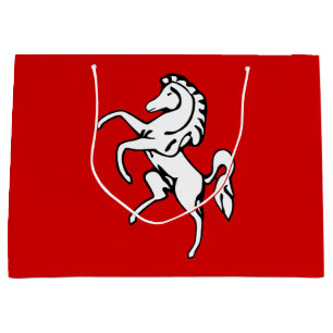 Flagge von Kent (Weißes Pferd) (Landkreis von Engl Große Geschenktüte